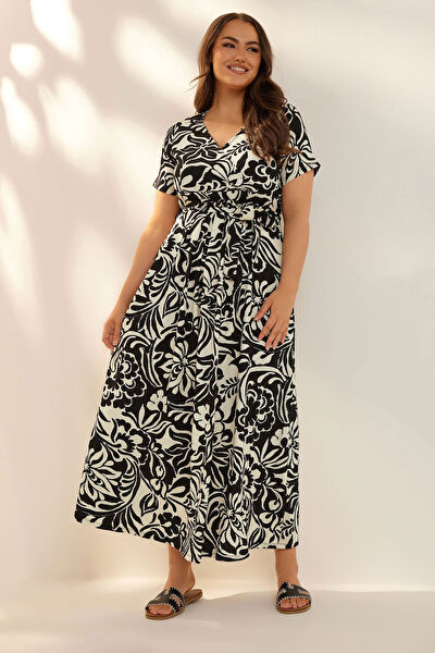 uniq store Büyük Beden Günlük Elbise