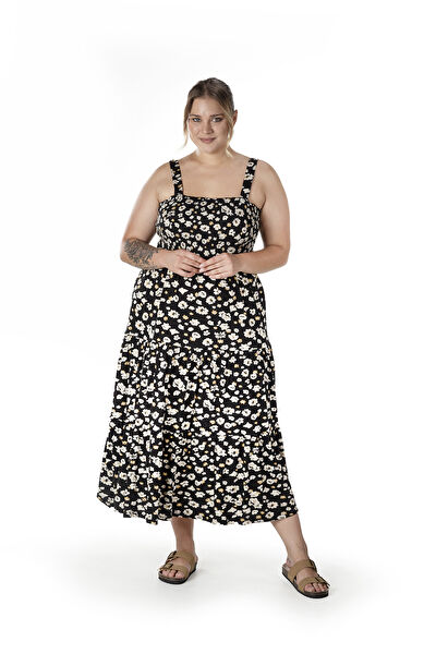 uniq store Büyük Beden Günlük Elbise