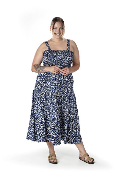 uniq store Büyük Beden Günlük Elbise