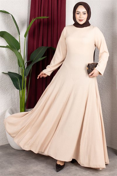 Moda Çizgi Tesettür Elbise