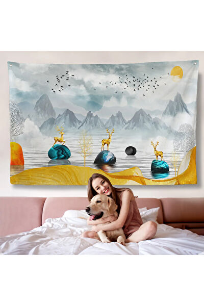 Harita Sepeti Duvar Halısı, Örtüsü