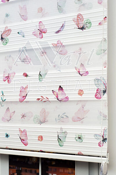 Avart Digital Zebra Perde