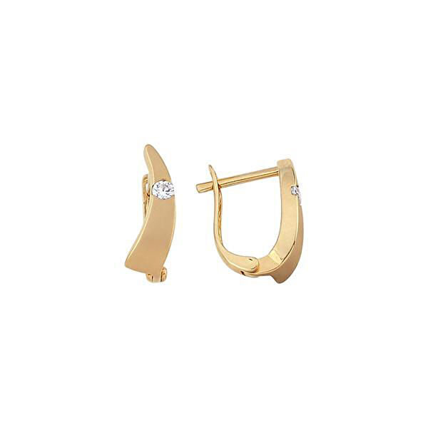 Pirnus Diamond Altın Küpe