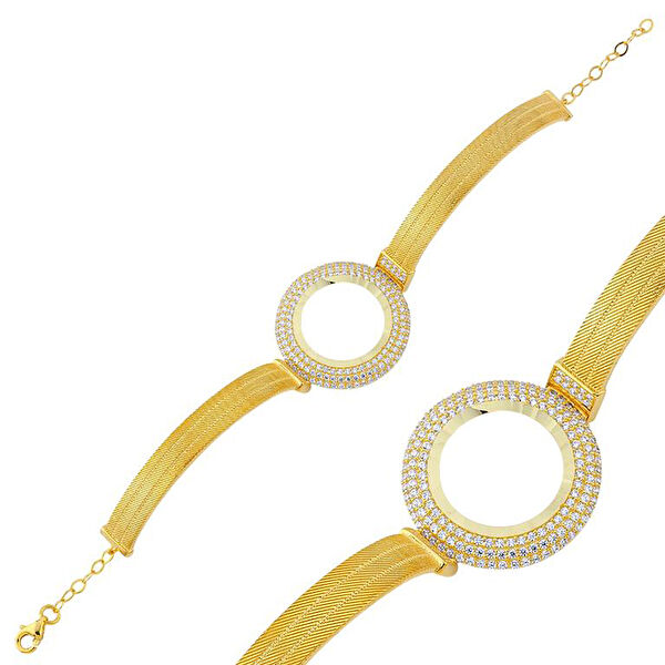 Pirnus Diamond Altın Bileklik