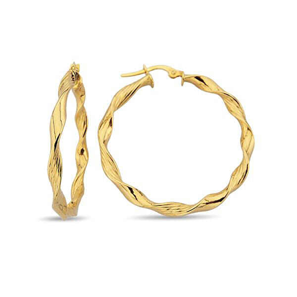 Pirnus Diamond Altın Küpe