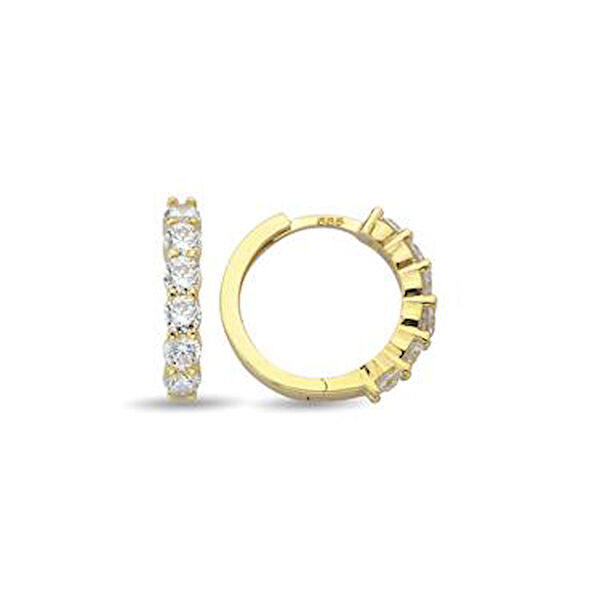 Pirnus Diamond Altın Küpe