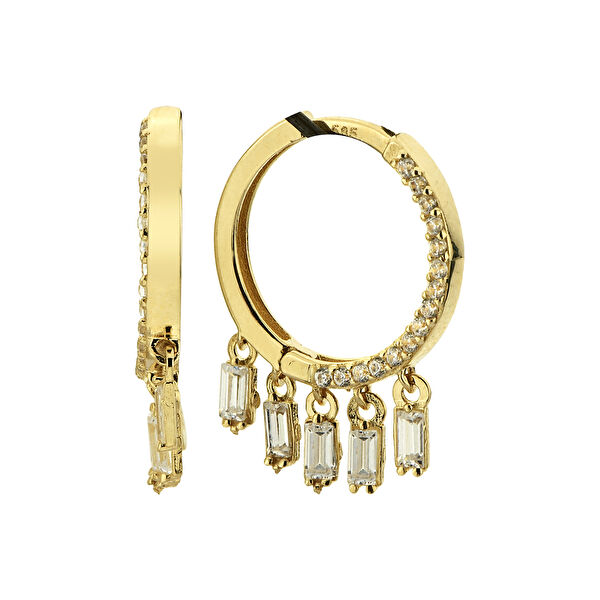 Pirnus Diamond Altın Küpe