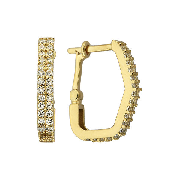 Pirnus Diamond Altın Küpe