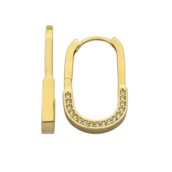 Pirnus Diamond Altın Küpe