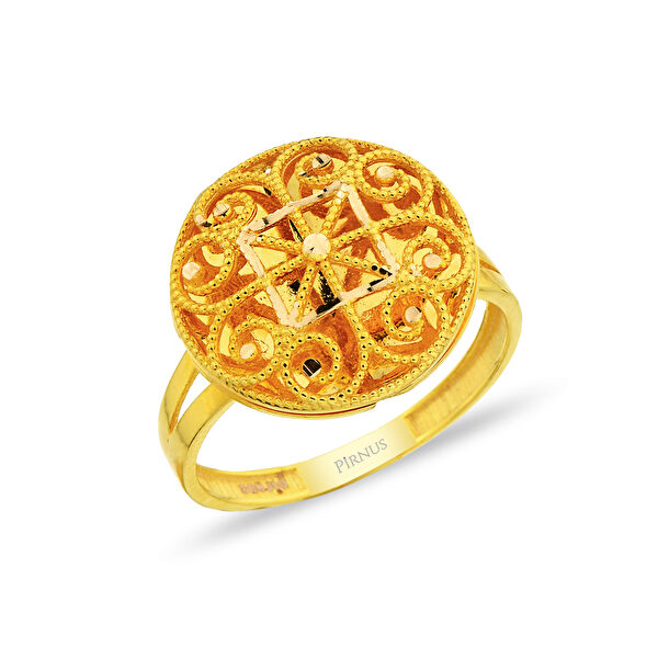 Pirnus Diamond Altın Yüzük