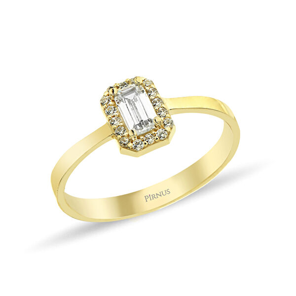 Pirnus Diamond Altın Yüzük
