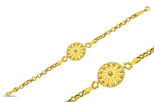 Pirnus Diamond Altın Bileklik