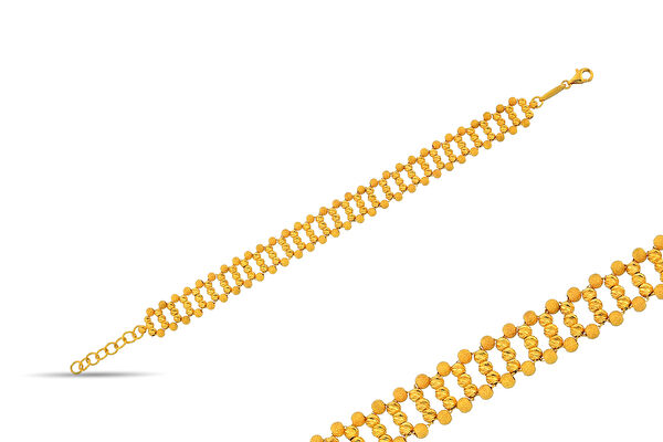 Pirnus Diamond Altın Bileklik