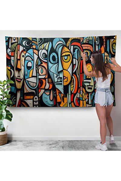 Harita Sepeti Duvar Halısı, Örtüsü