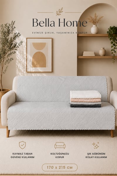 Bella Home Koltuk Örtüsü, Şalı