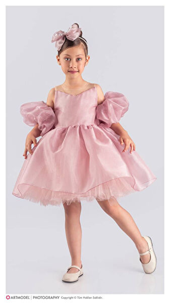 KOKOŞ BEBE Kız Çocuk Abiye Elbise