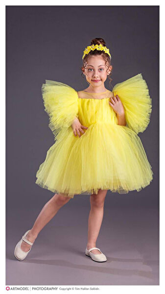 KOKOŞ BEBE Kız Çocuk Abiye Elbise