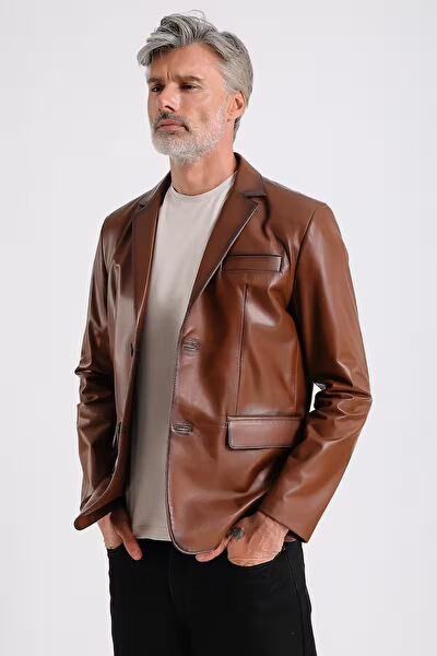 Maroquin Leather Erkek Ceket