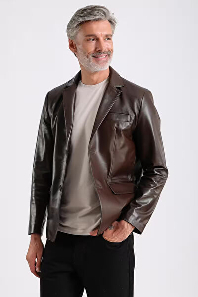 Maroquin Leather Erkek Ceket
