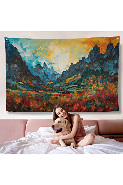 Harita Sepeti Duvar Halısı, Örtüsü