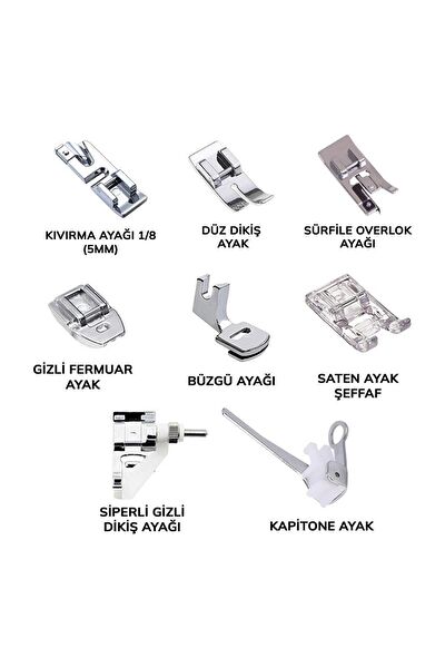 Hodbehod Dikiş Makinesi Aksesuarları