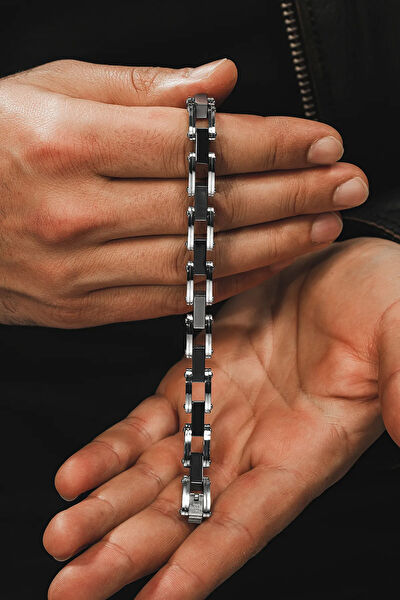 OSMANLI GÜMÜŞ Erkek Bileklik