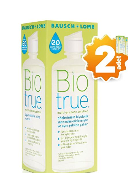 BIO TRUE Lens Solüsyonları ve Lens Ürünleri