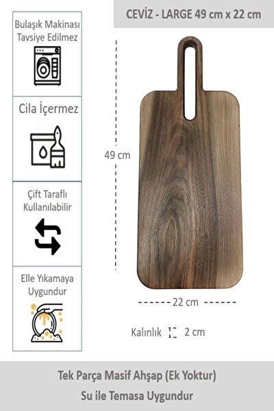 OesteWood Kesme Tahtası