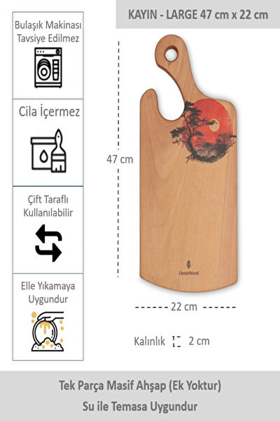 OesteWood Kesme Tahtası