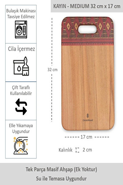 OesteWood Kesme Tahtası