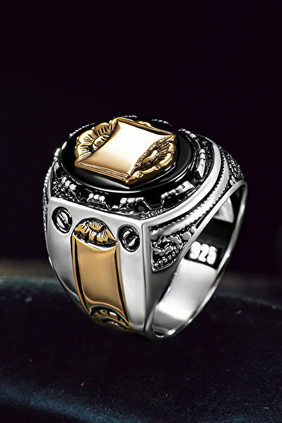 OSMANLI GÜMÜŞ Erkek Yüzük