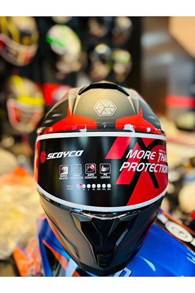 Scoyco Motosiklet Kaskları ve Yedek Parçaları