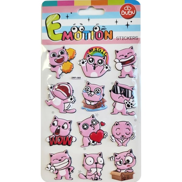 Bubu Etiket, Sticker