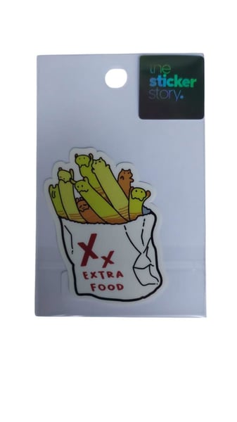 Ekstrafix Etiket, Sticker