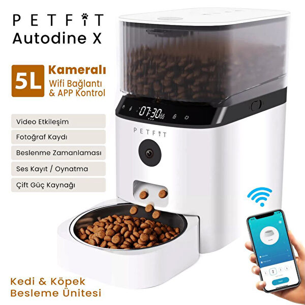 Petfit Kedi Mama ve Su Kapları