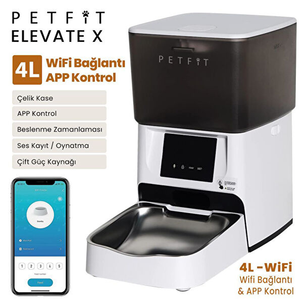 Petfit Kedi Mama ve Su Kapları