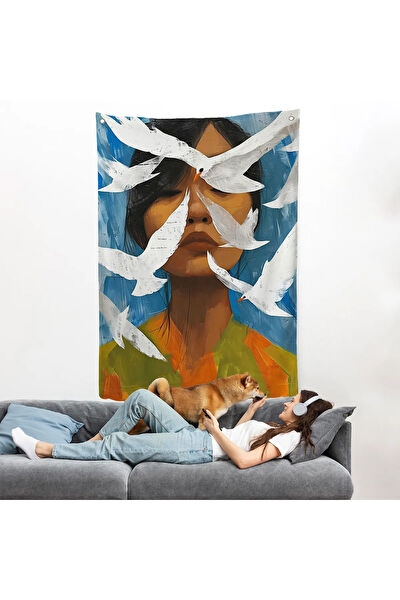 Harita Sepeti Duvar Halısı, Örtüsü