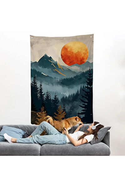 Harita Sepeti Duvar Halısı, Örtüsü