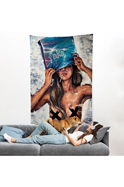 Harita Sepeti Duvar Halısı, Örtüsü