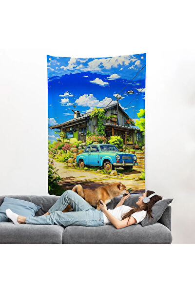 Harita Sepeti Duvar Halısı, Örtüsü