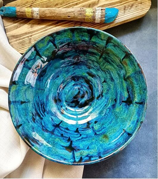 Atalier Seda Neşenli Dekoratif Tabak ve Kase