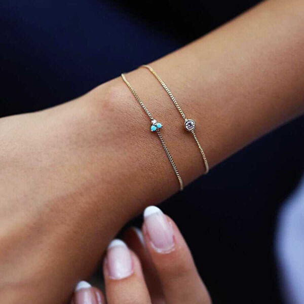 Cherry By Özkonak Altın Bileklik