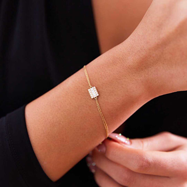 Cherry By Özkonak Altın Bileklik