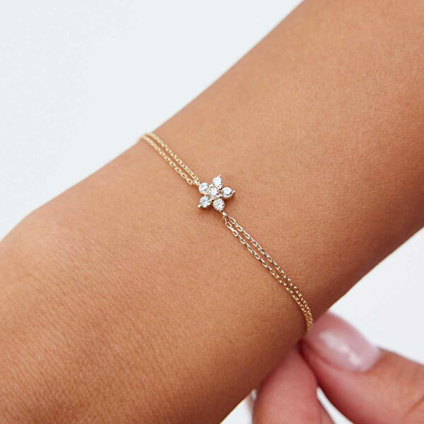 Cherry By Özkonak Altın Bileklik