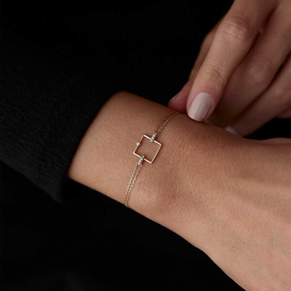 Cherry By Özkonak Altın Bileklik