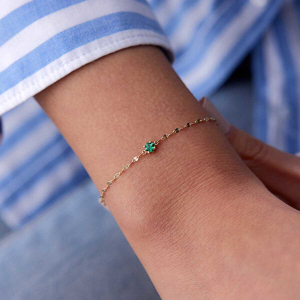 Cherry By Özkonak Altın Bileklik