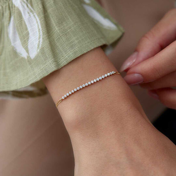 Cherry By Özkonak Altın Bileklik