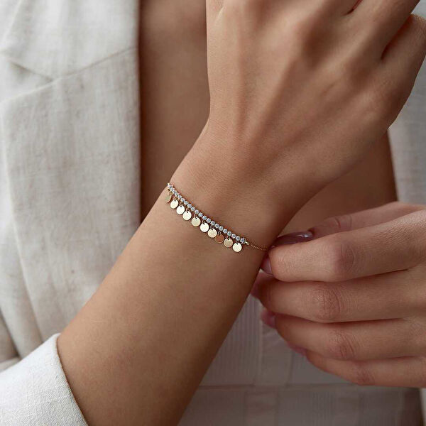 Cherry By Özkonak Altın Bileklik