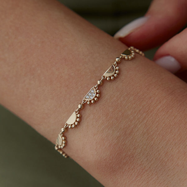 Cherry By Özkonak Altın Bileklik