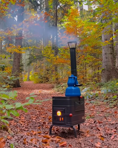 Reyo Kamp Ocağı, Kamp Sobası